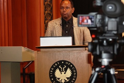 Bill Doggett presenting at LC (523x350).jpg