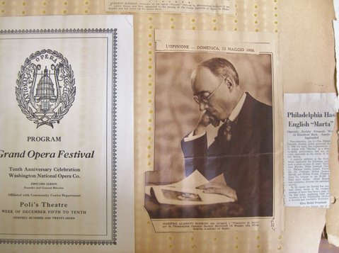 Florentine-American composer Alberto Bimboni (1882-1960). L'Opinione, 05-13-1928. Alberto Bimboni's Scrap Book, The ICAMus Archive. IMG_7668 (1500x1118).jpg